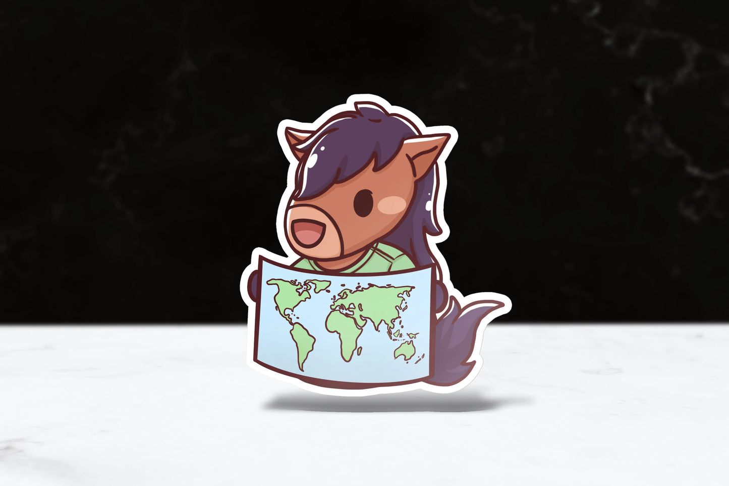 Geography Billy Sticker - FlippedDimension