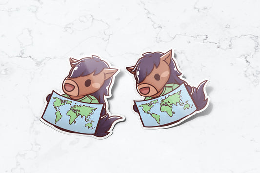 Geography Billy Sticker - FlippedDimension