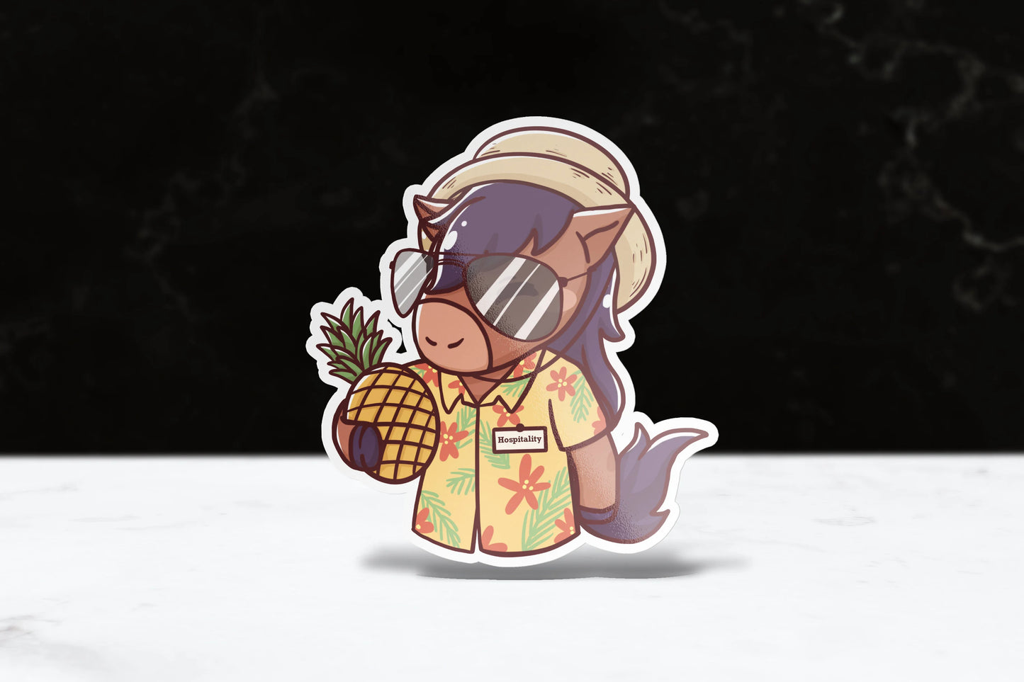 Hospitality Billy Sticker - FlippedDimension