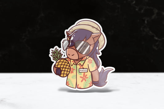Hospitality Billy Sticker - FlippedDimension