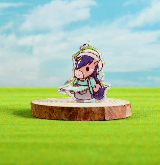 Landscape Architecture Billy Epoxy Keychain - FlippedDimension