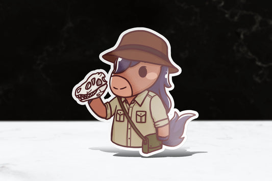 Paleontology Billy Sticker - FlippedDimension