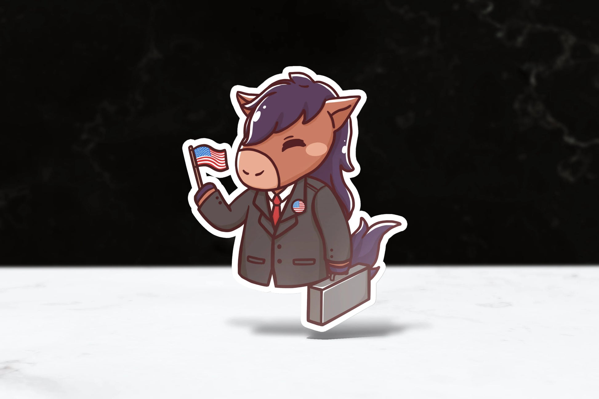 Political Science Billy Sticker - FlippedDimension