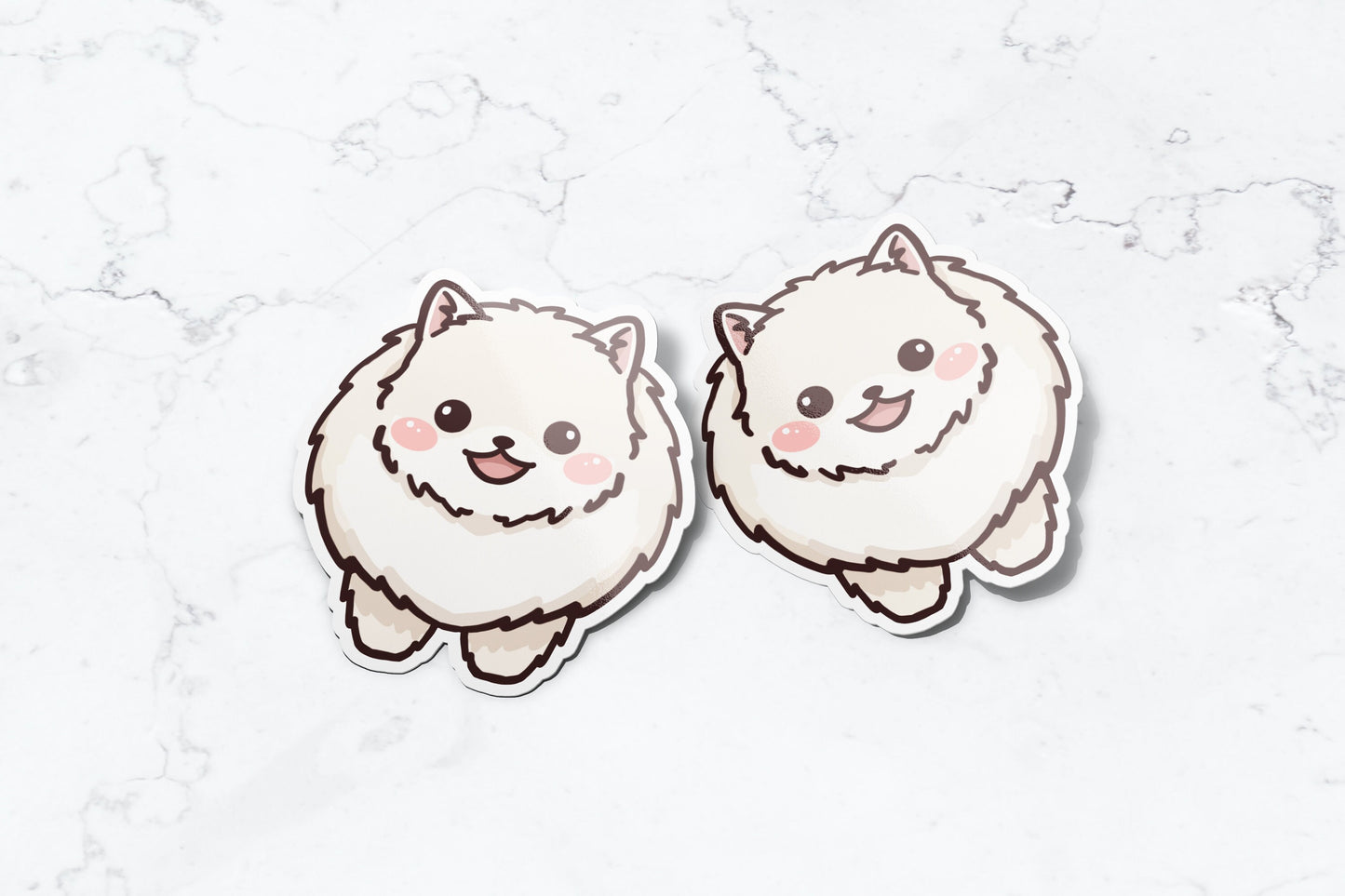 Pomeranian Sticker - FlippedDimension