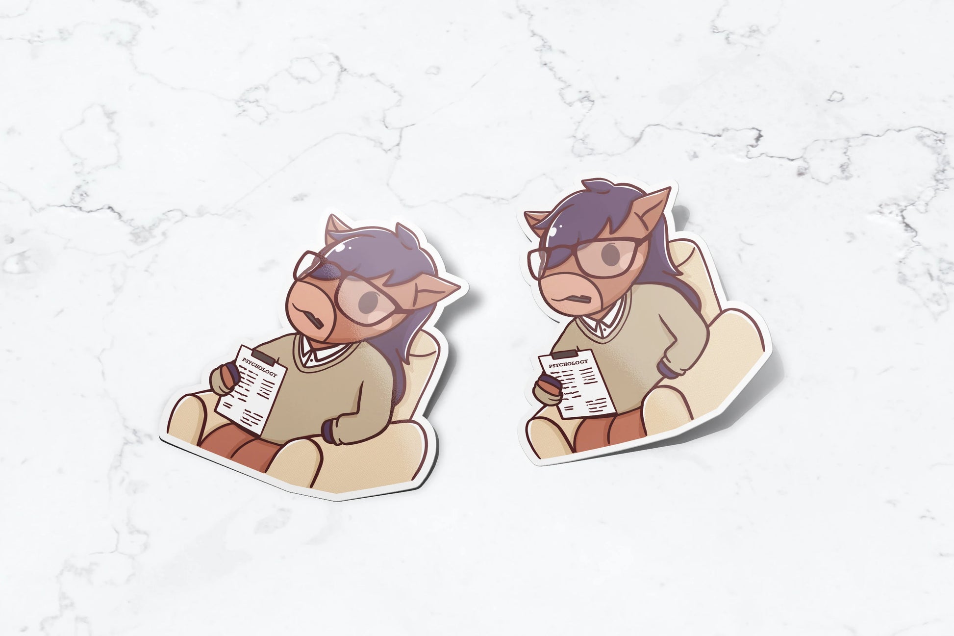 Psychology Billy Sticker - FlippedDimension