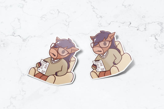 Psychology Billy Sticker - FlippedDimension