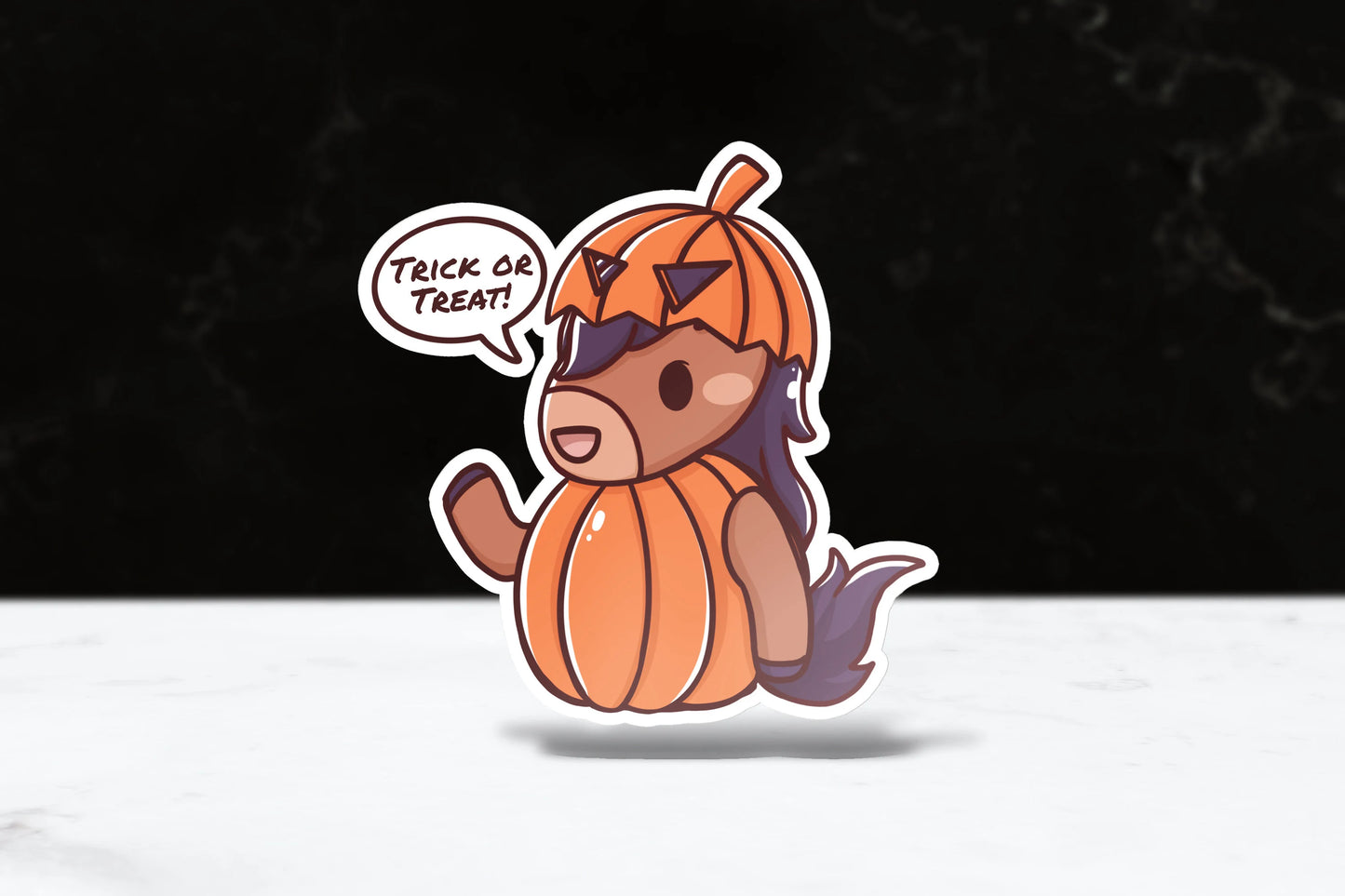 Pumpkin Billy Sticker - FlippedDimension