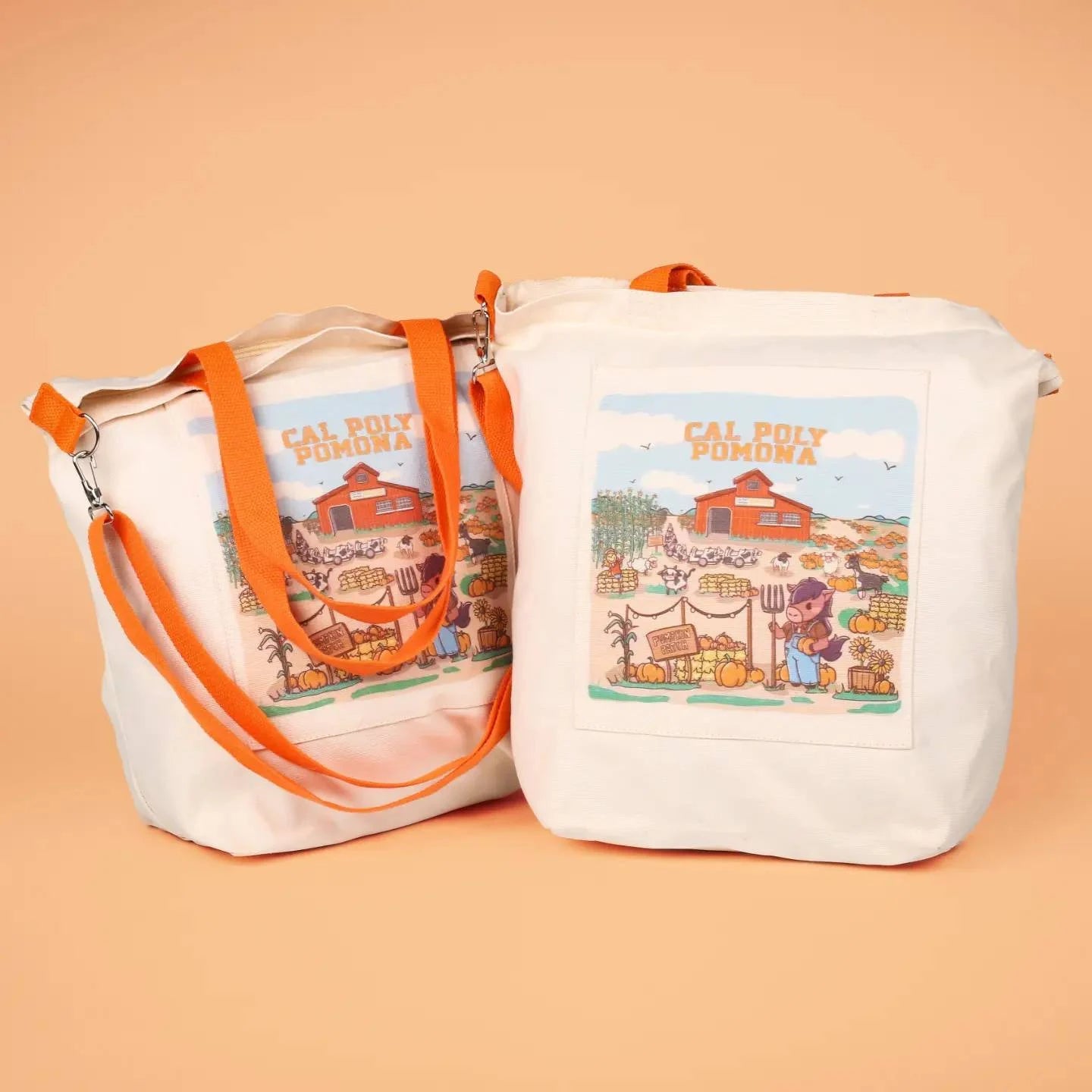 Pumpkin Fest Tote Bag | Cal Poly Pomona | Halloween - FlippedDimension