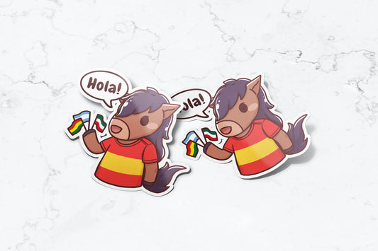 Spanish Billy Sticker - FlippedDimension