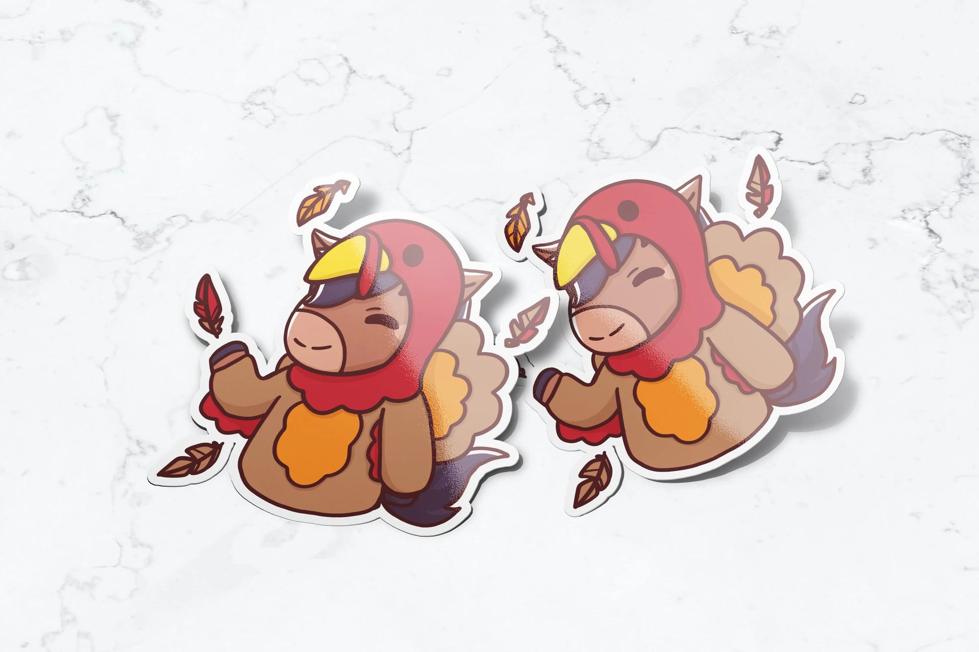 Turkey Billy Sticker - FlippedDimension