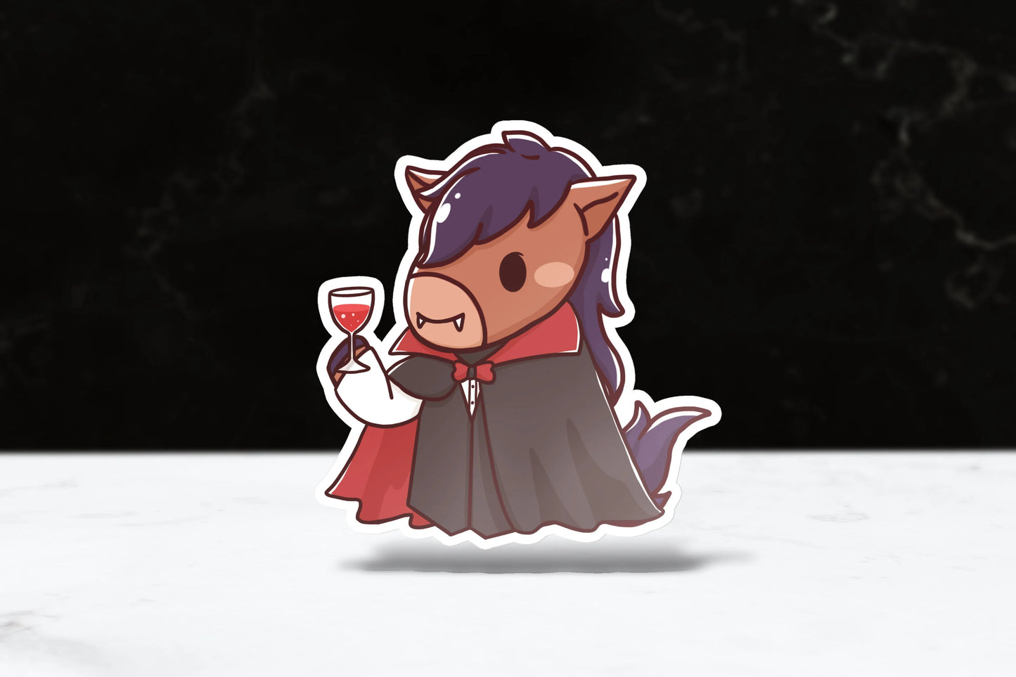 Vampire Billy Sticker - FlippedDimension