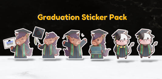 Billy Graduation Pack Stickers - FlippedDimension