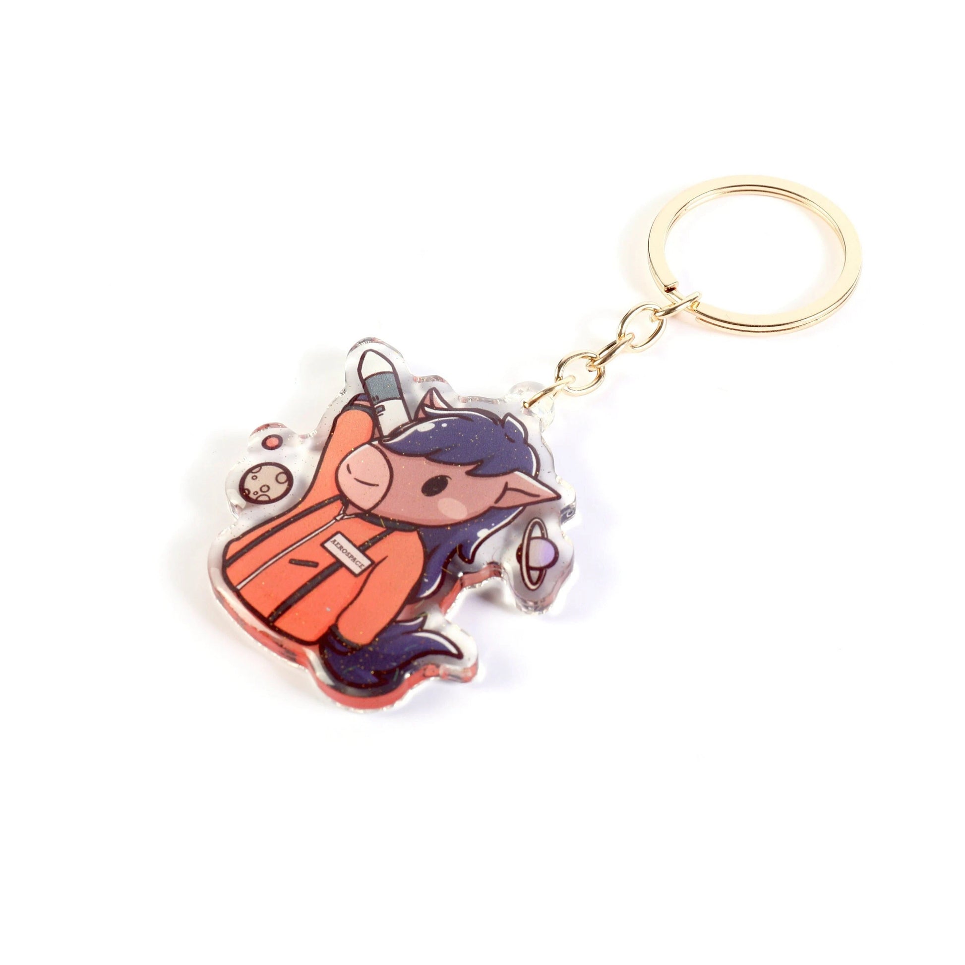 Aerospace Billy Epoxy Keychain - FlippedDimension