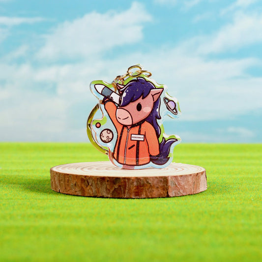 Aerospace Billy Epoxy Keychain - FlippedDimension