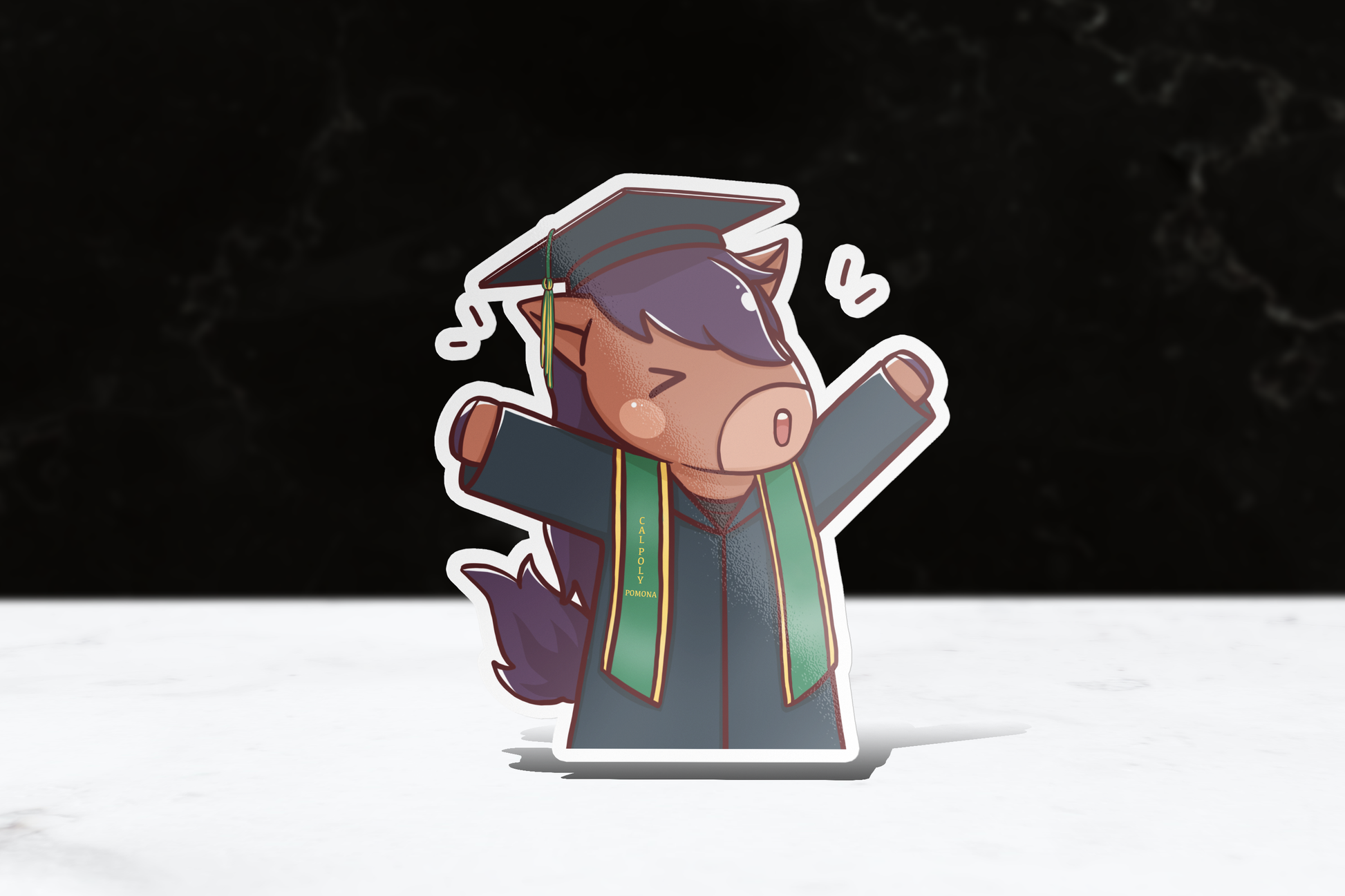 Grad Cheer Billy Lifesize Cutout - FlippedDimension