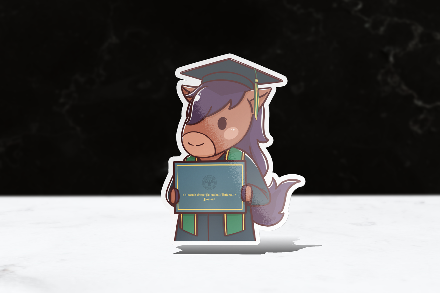 Grad Diploma Billy Lifesize Cutout - FlippedDimension
