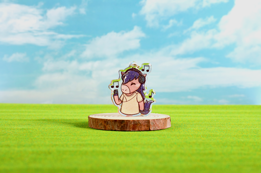 Music Billy Epoxy Keychain - FlippedDimension