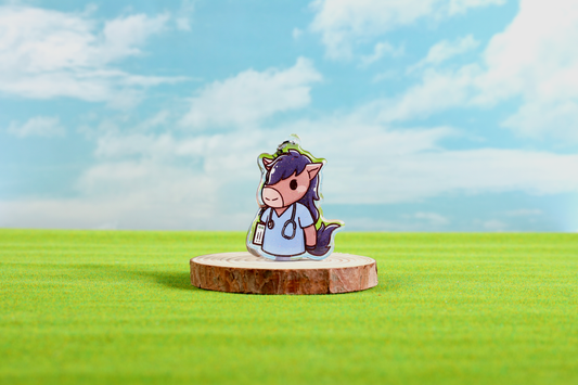 Nursing Billy Epoxy Keychain - FlippedDimension