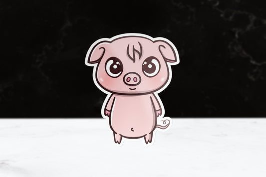 Pig Sticker - FlippedDimension