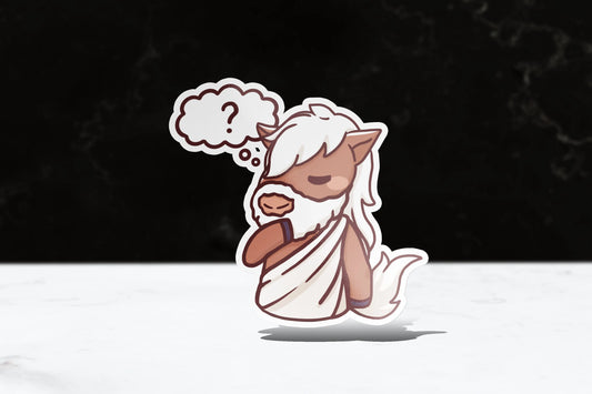 Philosophy Billy Sticker - FlippedDimension