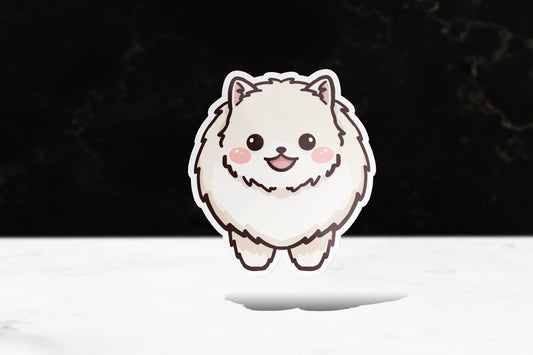 Pomeranian Sticker - FlippedDimension
