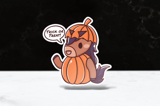 Pumpkin Billy Sticker - FlippedDimension