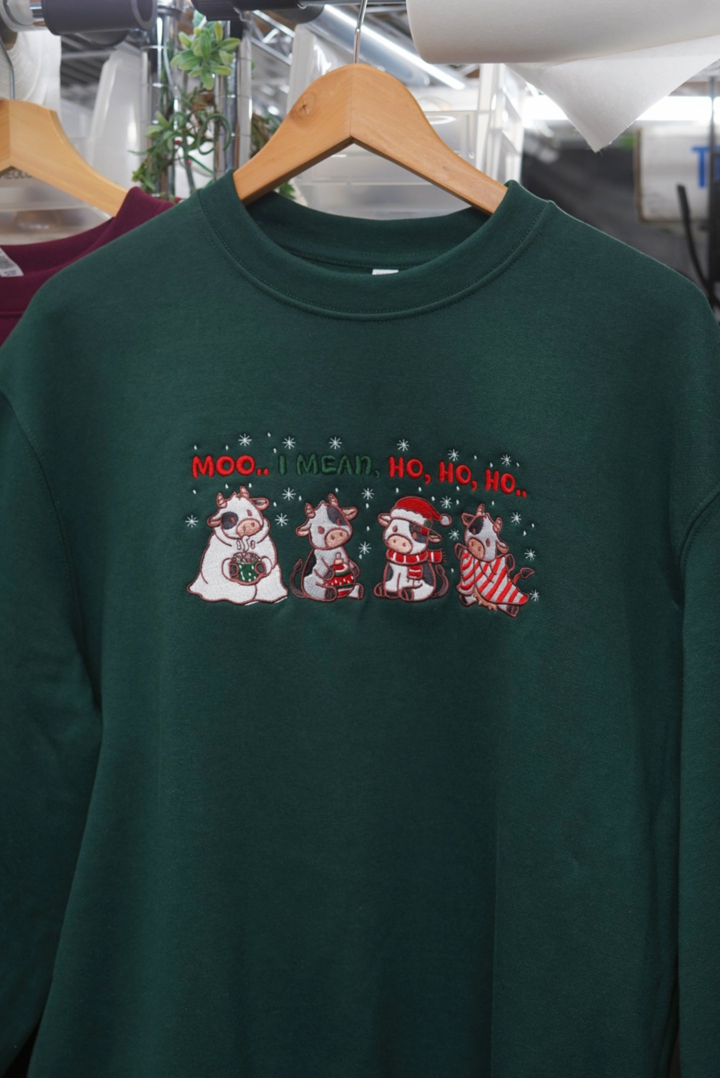 Christmas Cow Sweaters