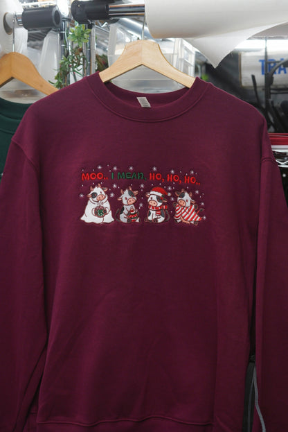 Christmas Cow Sweaters