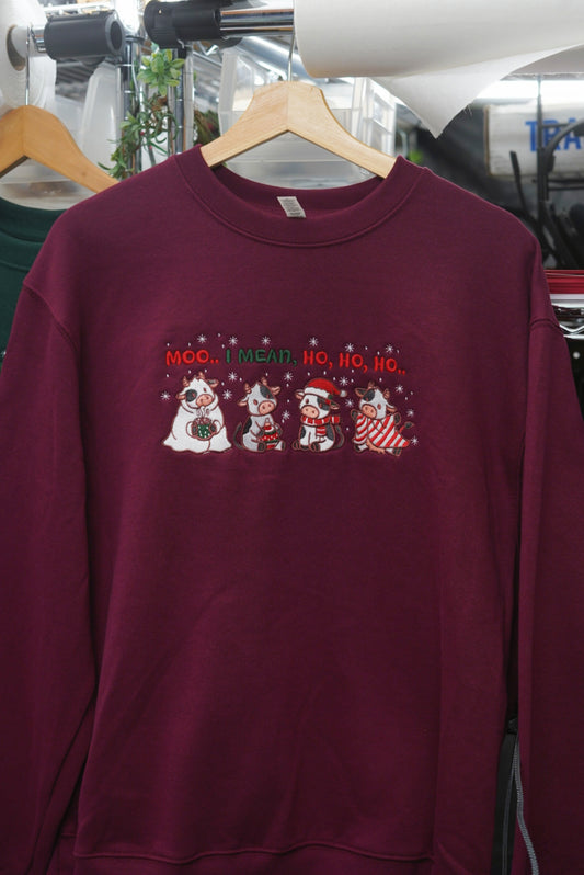 Christmas Cow Sweaters